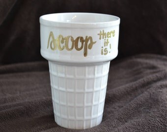 Ice Cream Bowl | Customized Ice Cream Bowl | Ice Cream Cone Bowl | Summer Bowl | Kid's Bowl | Custom Bowl | Custom Ice Cream Kid's Bowl