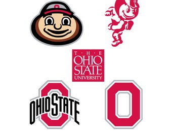 Ohio State Buckeyes svg, American football svg, svg files for cricut, svg for silhouette, vector cut files, svg png eps dxf