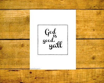 God is good | Etsy