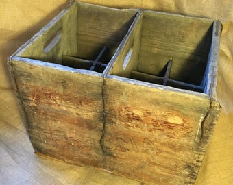 Wooden Corona bottle crate or wine rack
