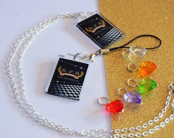 LIMITED * Mystic Messenger * RFA VIP Card * Necklace or Phone Charm