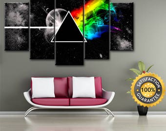 Pink Floyd Wall Art pink floyd prints | etsy Pink Floyd Wall Art pink floyd prints | etsy