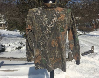 turtleneck camo shirt