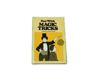 1970's Fun With Magic Tricks Books. Magician