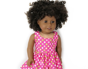 Polka Dot Perfection Sundress for American Girl and other 18" Dolls