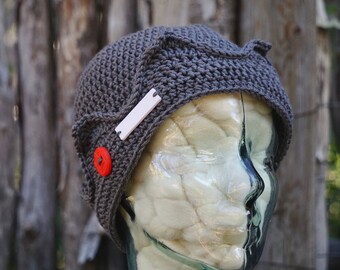 Jughead Beanie - Made to Order - Riverdale Jughead Jones Hat Beanie Slouch hat Multiple Sizes, Dark Gray, Gray, Charcoal