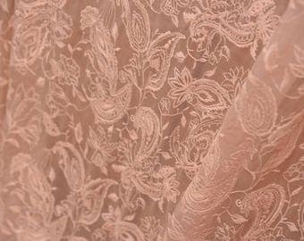 Lipstick Red Silk Heavy Crinkled Chiffon HCD-018 Fabric main image 0