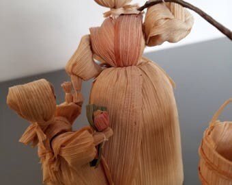 czech corn husk dolls