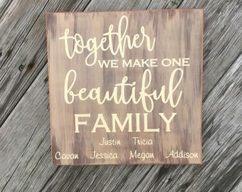 Family signs | Etsy