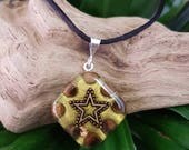 Orgone Pendant - Tigers Eye - Star - Solar Plexus Chakra Healing - Metaphysical Healing Lightworker Jewelry - Orgone Energy - Small