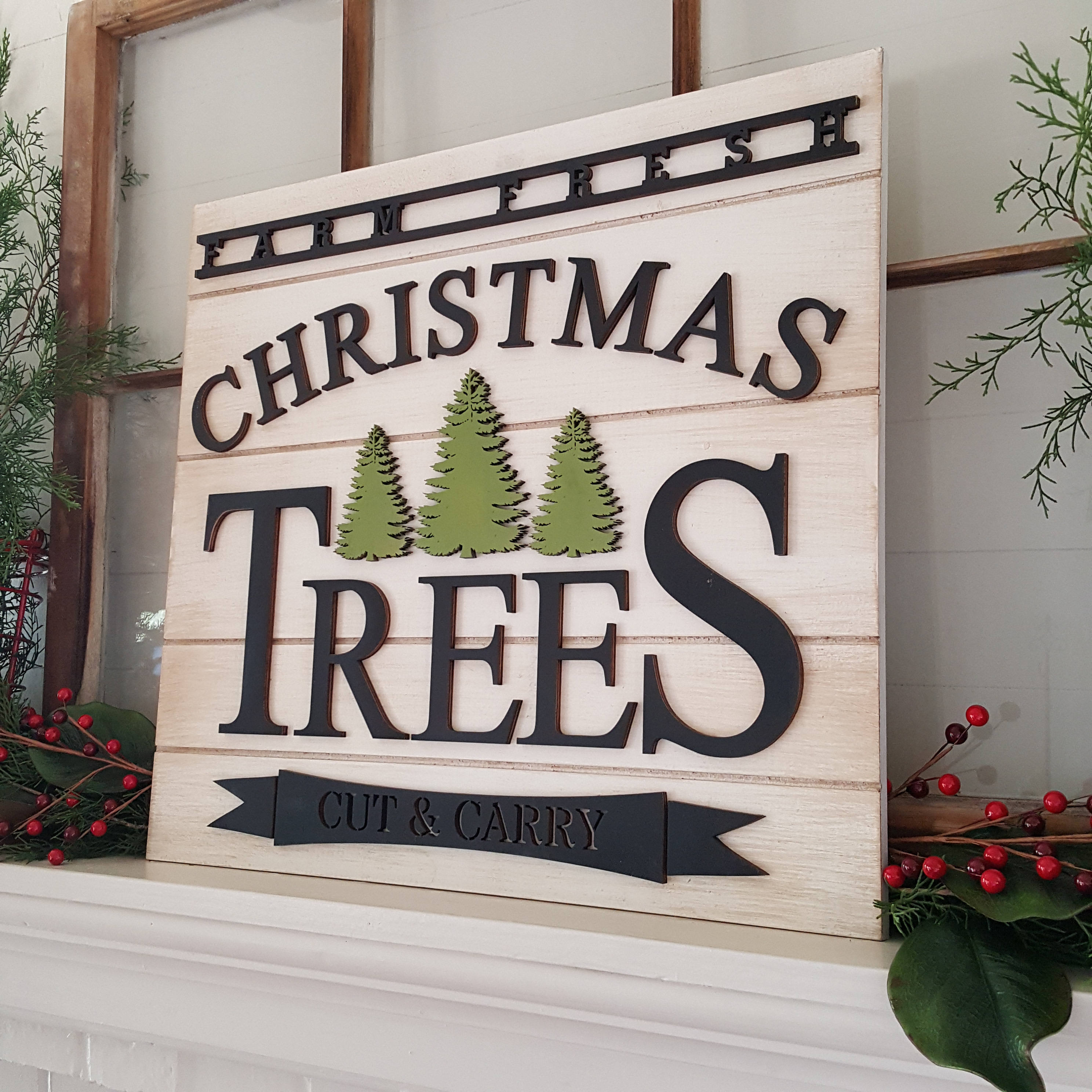 farmhouse christmas sign christmas tree farm sign rustic farmhouse christmas sign christmas tree farm sign rustic