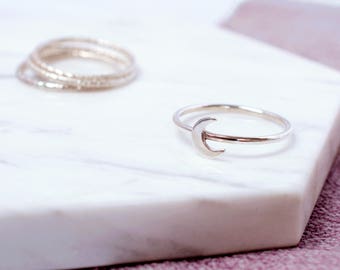 Moonwalk No. 1 ring - Silver main image 1