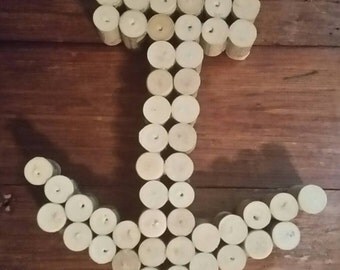 Wall Hangings Made From Corks: Music Note, Treble Clef, Anchor,
