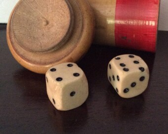 Vintage dice game
