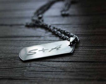 Custom name necklace custom gifts|for|men custom gifts|for|couples personalised necklace personalised mens gift|for|him husband gift unique
