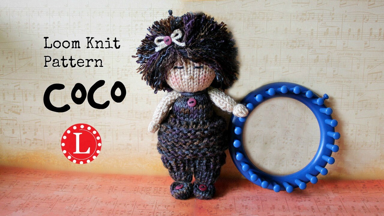 Loom Knitting PATTERNS Knit Dolls Toys Amigurumi Includes
