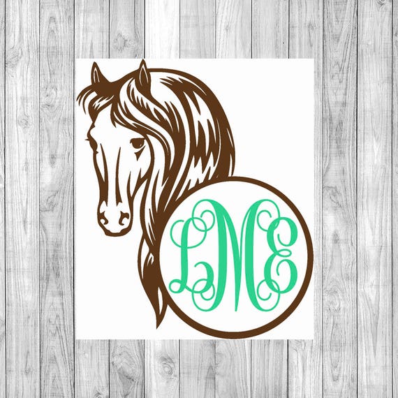 horse monogram shirt