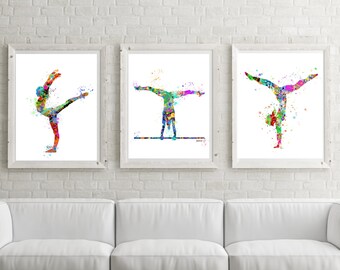Gymnastics Wall Art gymnastic wall art | etsy Gymnastics Wall Art gymnastic wall art | etsy