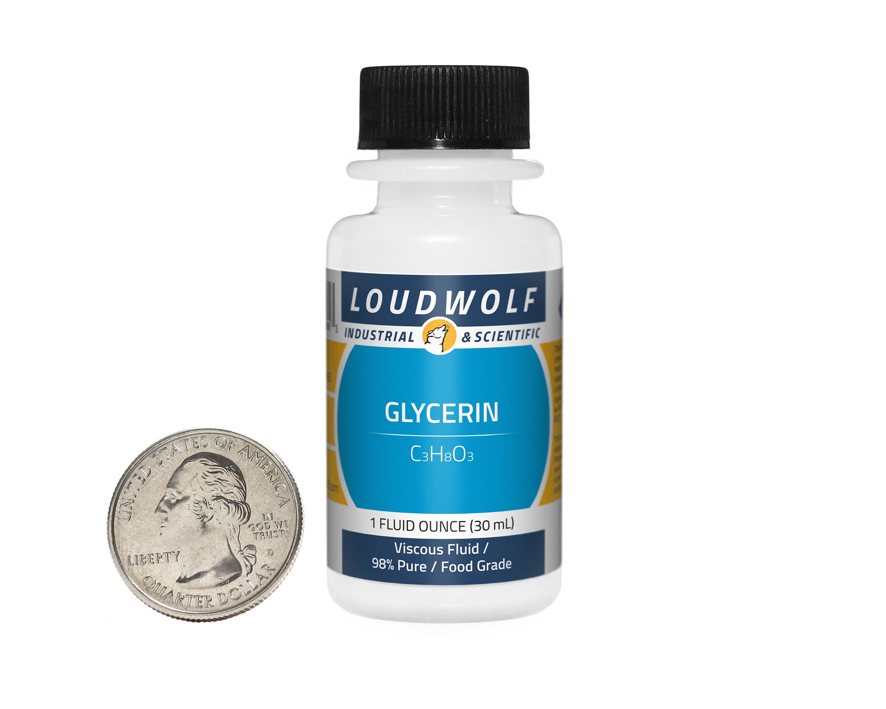 Glycerin / 1 Ounce / 98% Pure / Food Grade / Same Day Shipping