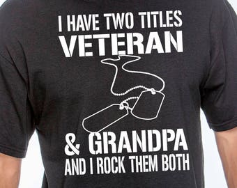 Download Grandpa is a veteran | Etsy