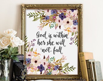 She will not fall | Etsy