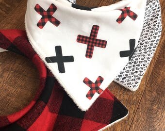 Bandana bib boy Bandana Bib baby gift baby bib boy bib girl bib Organic Bamboo Terry Bib Drool Bib shower gift for boy Cotton bandana bib