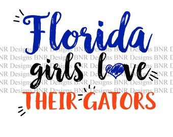Florida SVG, Florida Gators SVG, DXF File, Cricut File, Cameo File, Silhouette File