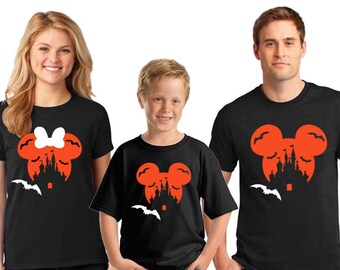 Matching Family Disney Halloween Shirts, Top Seller, Disney Family Shirts, Halloween Family Disney Shirts, Matching Disney Couple Shirts