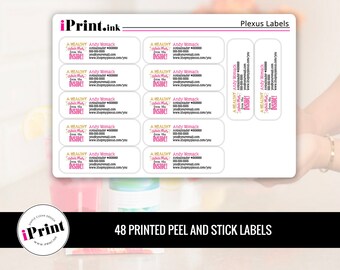 Plexus Labels, Plexus Printed Labels, Plexus Address Labels, Plexus Brochure Labels - PLX-RAL011
