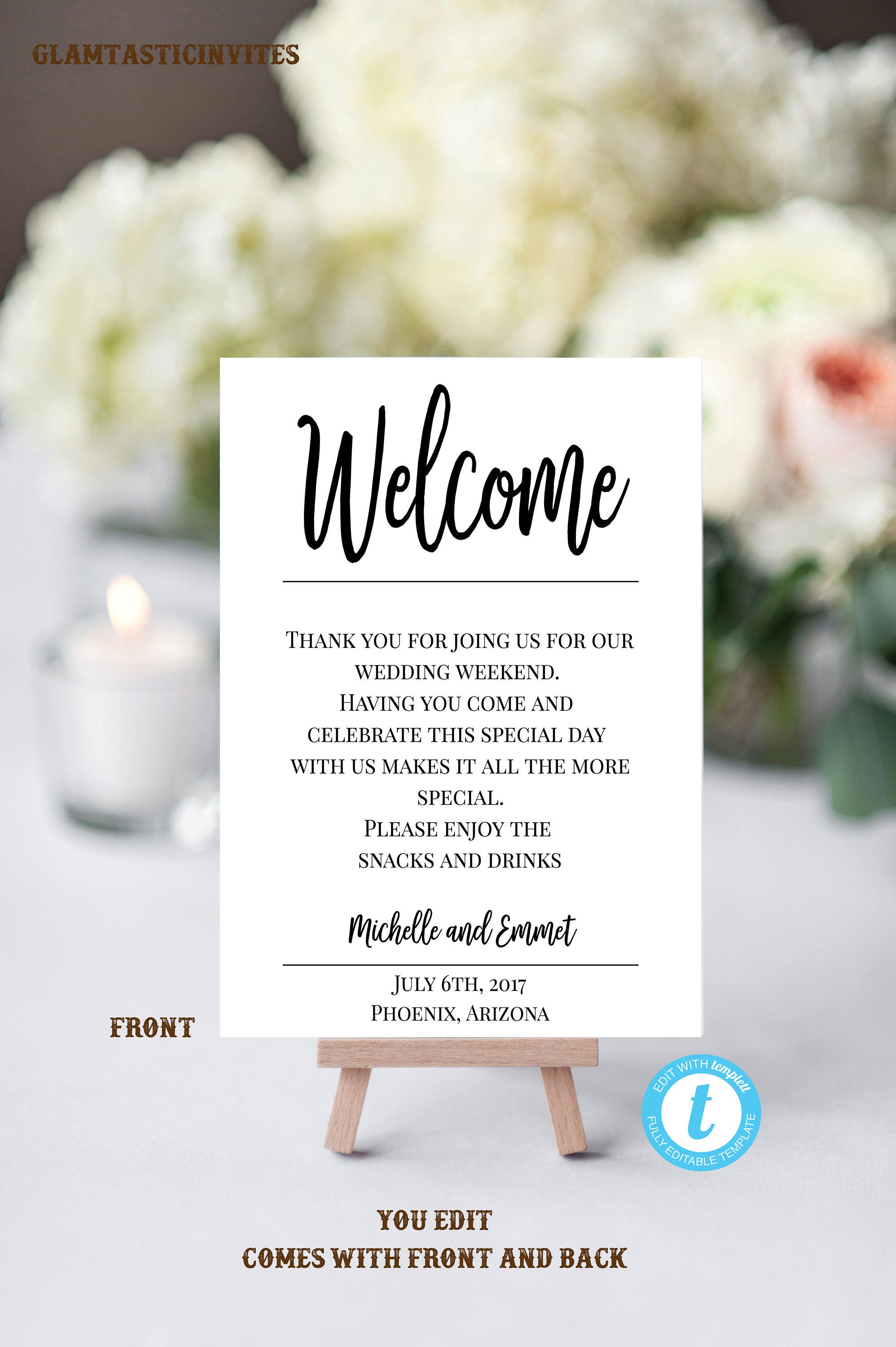 Wedding Note Template Note Wedding Template