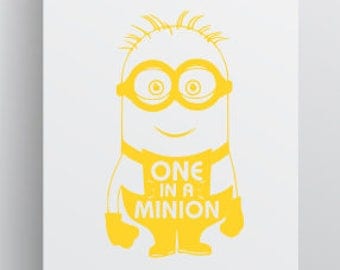 Minion SVG; Minion Cut File; Cut File for Silhouette; Cut File for Cricut; Cut File for Cameo; SVG File