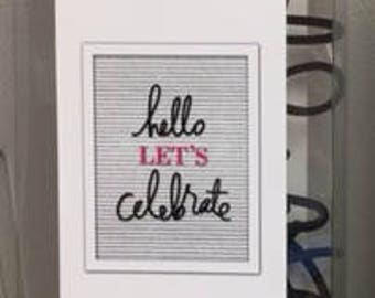 Heidi Swapp Letterboard Word Set Celebrate