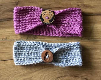Crochet Baby Headbands(Set of Two)