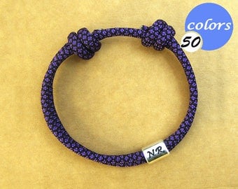 Initial bracelet womens customised. Personalised monogram bracelet for women, gift for her