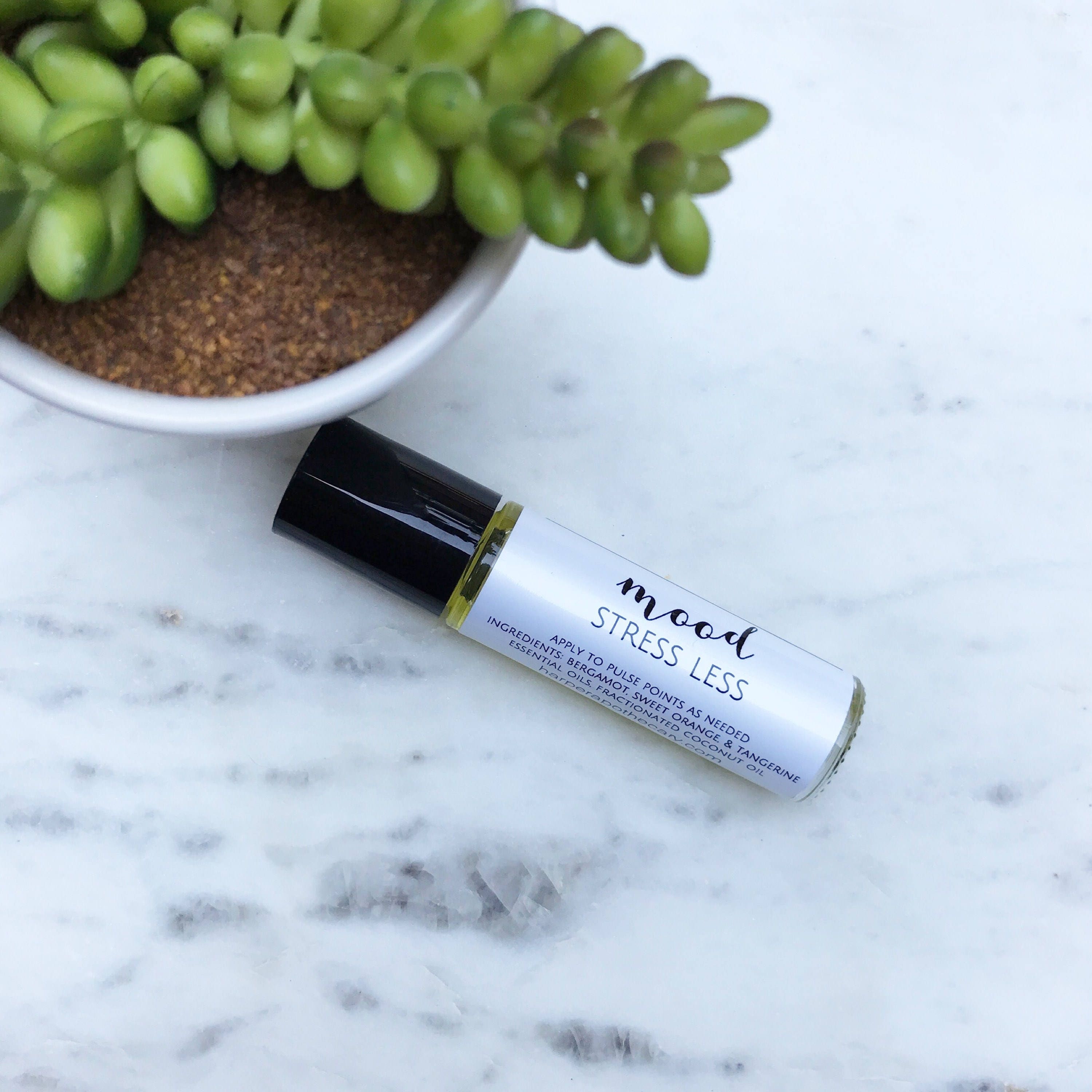 Stress Less Aromatherapy Roll On // Essential Oil Roller