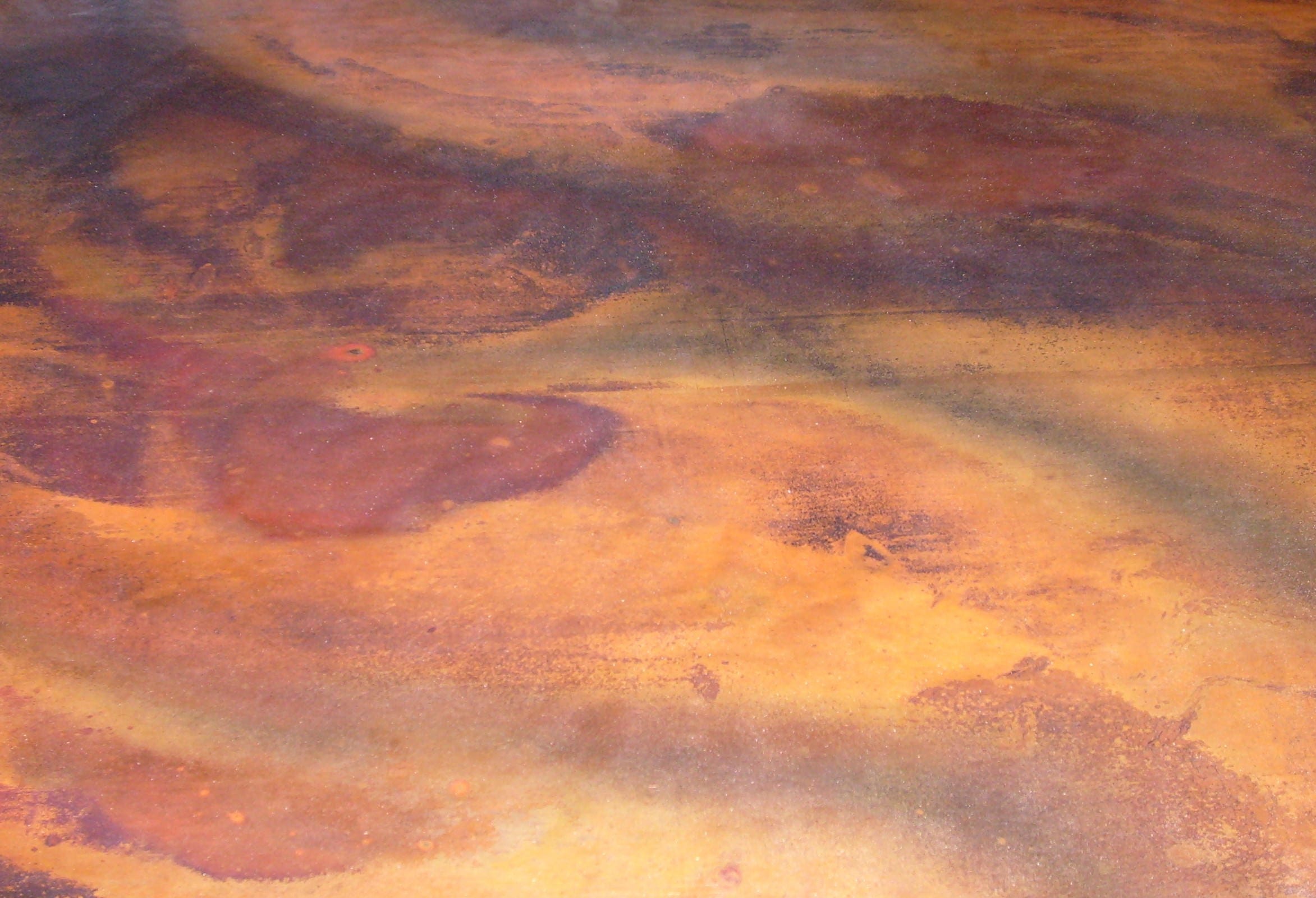 Hand Hammered Copper Sheet Tuscan Finish