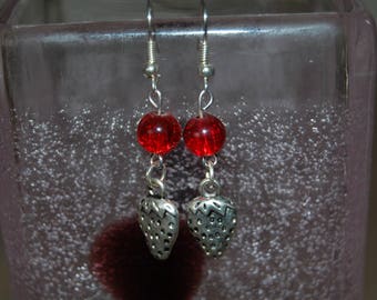 Strawberry and Red bead