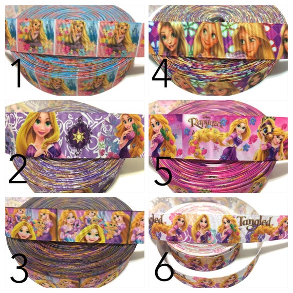 Princess Rapunzel Ribbon Tangled Ribbon Tangled Grosgrain