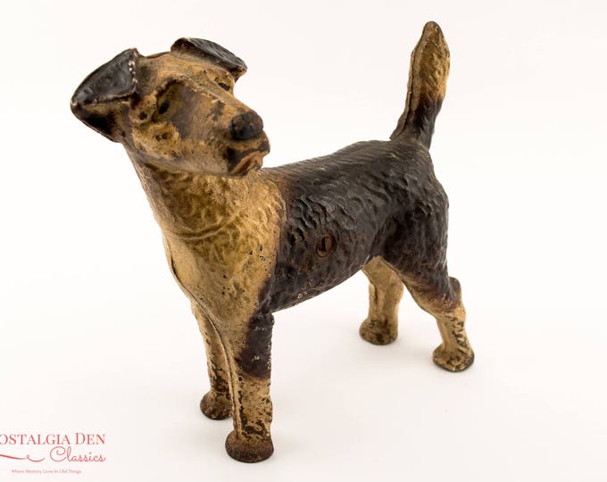 Hubley Doorstop | Hubley Dog Statue | Cast Iron Door Stop | Airedale Terrier Dog Doorstop | Original Hubley Doorstop | Antique Hubley Hubley Doorstop | Hubley Dog Statue | Cast Iron Door Stop | Airedale Terrier Dog Doorstop | Original Hubley Doorstop | Antique Hubley