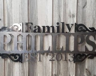 Personalized signs. Indoor / outdoor