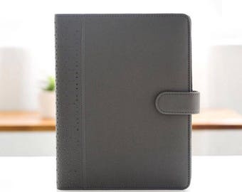 A5 planner binder in Grey || Kikki K Filofax Carpe Diem