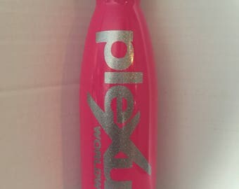 Plexus inspired stainless steel water bottle