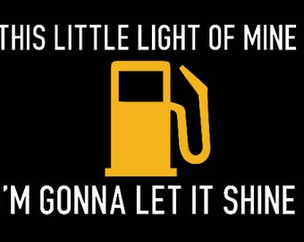 this little light of mine check engine shirt