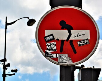 Paris street sign | Etsy