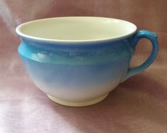 Vintage British Anchor chamber pot, 1930s, retro