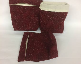 Zero Waste Bags, Adult Lunch Bag, Reusable Sandwich Bags, Snack Bags, Bags for Men, Reusable Snack Bags, Snack Bag, Bags for Women,