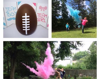Ships Next Day! Football Gender Reveal Football Gender Reveal Ideas Football Reveal Fast Shipping!