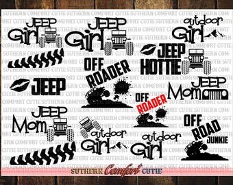 Jeep svg bundle, svg cuttable bundle, svg bundle files, svg packs, jeep svg, jeep decal, jeep girl, jeep svg files, jeep svg cut files, jeep