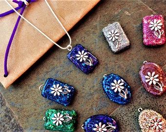 Surprise Jewelry Grab Bag, Dainty Flower Jewelry, Mystery Grab Bag Jewelry Grab Bag, Jewelry Mystery Grab Bag, Resin Jewelry Grab Bag