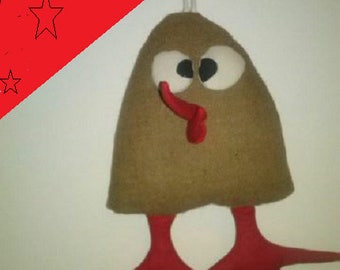 Plush stuffed animals, cotton and soft jut fabric